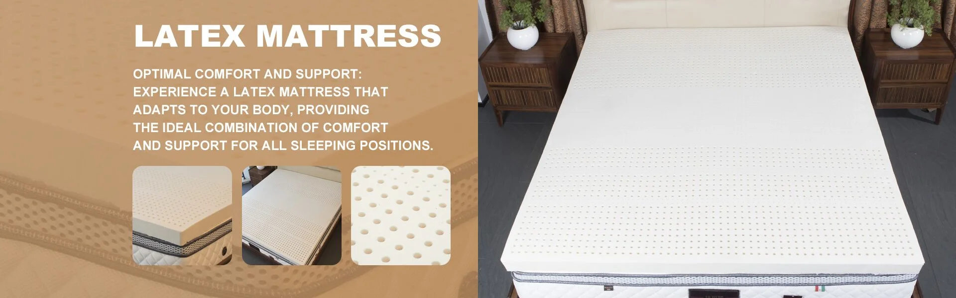7-zone flat latex kutson