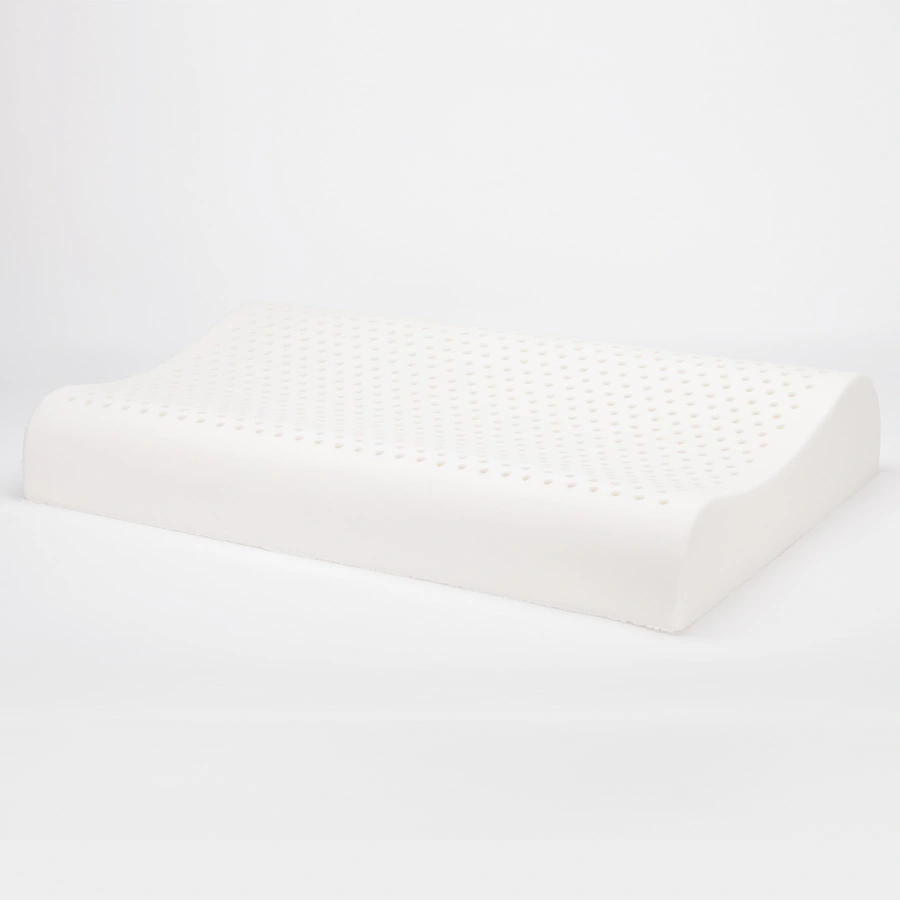 Anti snoring latex ergomic pillow